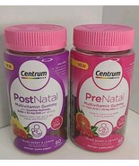 Centrum Pre/Postnatal Multivitamin Gummies with Biotin and DHA 60 Count ... - £13.19 GBP