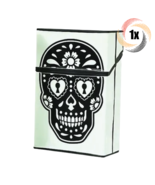 1x Cigarette Case Cinco De Mayo Calavera Plastic Flip Top King Size Glow... - £8.60 GBP