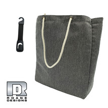 Roane Design Grocery Shopping Small Tote Bag &amp; Seat Hook 13&quot; x 15&quot; x 4 3/4&quot; - $17.99