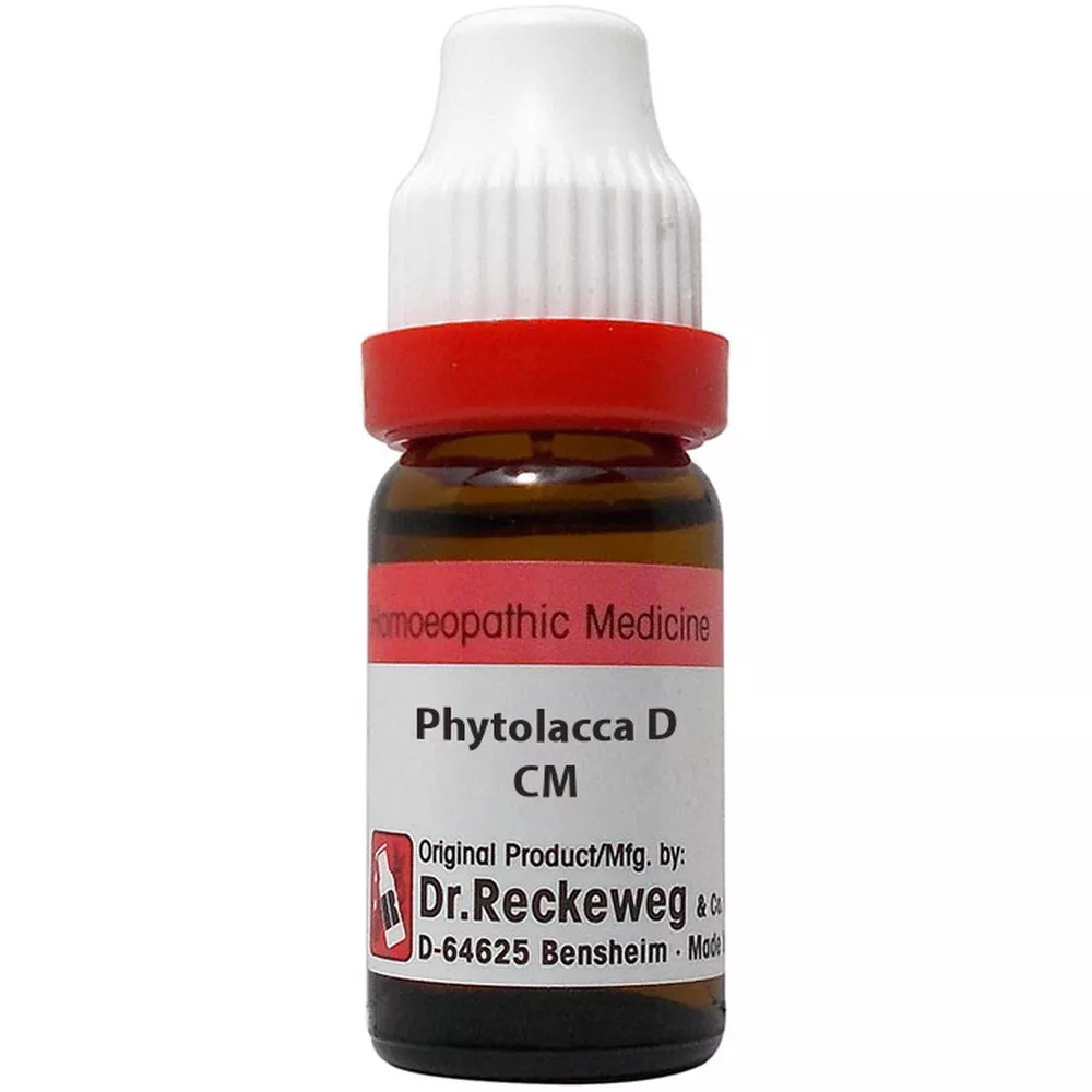 3 Pack Dr Reckeweg Phytolacca Decandra Dilution CM CH (11ml) - £21.23 GBP