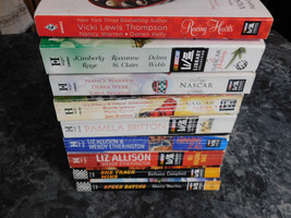 Harlequin Nascar Series lot of 9 Assorted Authors Contemporary Romance Paperback - £14.08 GBP