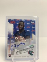 2020 Topps XFL Football - Stansly Maponga RC AUTO - Dragons - £6.84 GBP