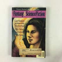 August Fantasy &amp; Science Fiction Magazine Last Summer at Mars Hill ElizabethHand - £8.78 GBP