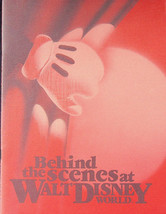 Behind the Scenes at Walt Disney World (1987) - Paperback Book - $28.04