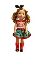 American Girl Willa Wellie Wishers Doll in Original Meet Outfit Complete - £41.53 GBP