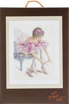 Counted Cross Stitch Kit &quot;My First Dance&quot; By Lanarte - £39.46 GBP