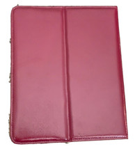 Tory Burch Raspberry Dark Pink Leather Robinson iPad Tablet Case - £12.63 GBP
