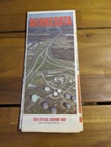 Vintage 1966 Minnesota Official Highway Map - £31.13 GBP