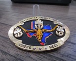 USN Naval Technical Training Center Lackland CPO Mess  Challenge Coin #112U - $28.70