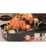 Turkey Roaster with Removable Rack Only Gently Used 16 X 12 X 3-3/4 Inches - $18.69