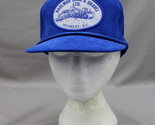 Vintage Patched Corduroy Hat - Halmour Sand and Gravel - Adult Snapback - $35.00