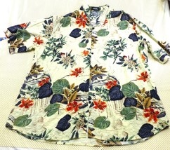 Tropical Floral Button-Up Shirt Jogal XXXL Short Sleeve - $14.25