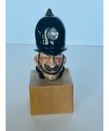 Bottle stopper pourer cork England Beefeater Bobby Police Cop RARE displ... - £75.16 GBP