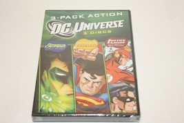 New Sealed - Dc Universe 3 Pack Action Cartoon - Free Shipping - £5.39 GBP