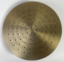 Signature Hardware 485499 1.8 GPM 8" Wide Round Rain Shower Head - Aged Brass - $78.90