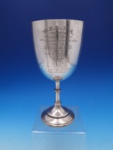 Sheffield English Estate Silverplated Goblet Chalice Large WM Hutton 932... - $256.41