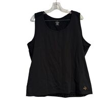 Tommie Copper Tank Womens 4XL Shoulder Support Tank Black Top - $33.24