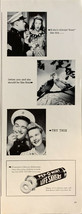 Vintage 1942 Life Savers Marine Taking Mint To Kiss Lady Print Ad Advert... - $6.49