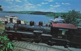 Essex Connecticut CT The Boat Train Valley Railroad  Postcard F2 - £7.21 GBP
