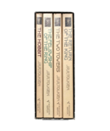 The Hobbit &amp; The Lord Of The Rings 4 volume Box Set paperbacks J. R. R. ... - £23.56 GBP