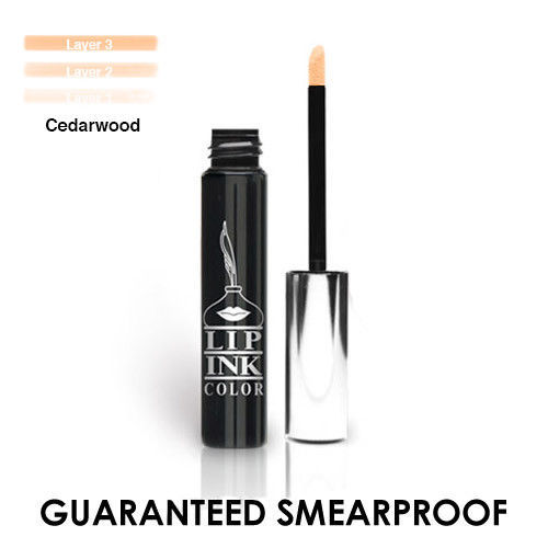 LIP INK Organic  Smearproof LipGel Lipstick - Cedarwood
