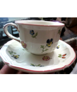 2 Villeroy and Boch Petite Fleur Porcelain Tea Coffee Cup and Saucer Set... - $26.17