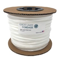 5/32&quot; Upholstery Firm Plastic Foam Welt Cord Piping (60 Yds) - £33.77 GBP