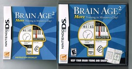 Nintendo DS Brain Age 2 Video Game Complete - $19.50