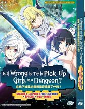 Danmachi Is It Wrong To Try To Pick Up Girls In A Dungeon? Collection DVD - £31.89 GBP
