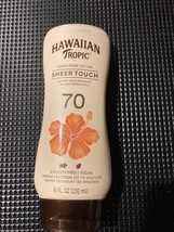 Hawaiian Tropic Sheer Touch Lotion Sunscreen SPF 70, 8oz BRAND NEW EXP 10/2025 - £9.95 GBP