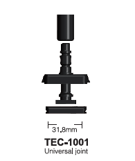 Yacht Sailboat 38.1mm Universal Joint Tiller Extension Hardwares Master ... - $12.41