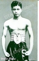 Boxing Exhibit Card W/ Yoshio Shirai 1940 G - £40.62 GBP