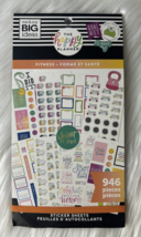 Me &amp; My Big Ideas Happy Planner FITNESS Sticker Book 946 Pieces - NEW! - $10.39