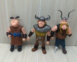 How to Train your Dragon Fish legs Gobber Snotlout lot 3  figures only - £23.21 GBP