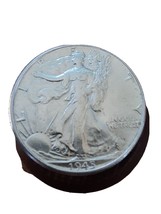 ½ Half Dollar Walking Liberty BU Silver Coin 1945 P Philadelphia Mint 50C KM#142 - £36.17 GBP