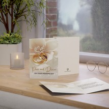 Digital Wedding Poetry Greeting Card - Pure and Divine - $3.99