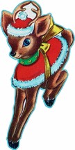 Santa&#39;s Reindeer Christmas Plasma Cut Metal Sign - $39.95