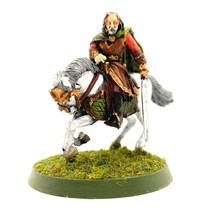 Theoden Mounted 1 Painted Miniature Warg Attack Two Towers Middle-Earth - $44.99