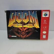 Doom 64 Nintendo 64 N64 BOX ONLY Authentic NO GAME Includes Robitron Pos... - $1,109.55 MXN