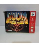 Doom 64 Nintendo 64 N64 BOX ONLY Authentic NO GAME Includes Robitron Pos... - $84.19 CAD