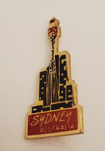 Sydney Australia Skyline Tower Souvenir Travel Lapel Hat Pin Australian ... - $16.37