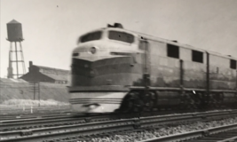 Baltimore &amp; Ohio Railroad B&amp;O #54 DP2 EMD Locomotive Train Photo Greenville NJ - £7.46 GBP