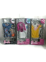 3 PC Lot Barbie Doll Clothes Sets Accessories Complete New - £12.53 GBP