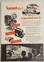 1949 Print Ad Cine-Kodak Magazine 8 Movie Camera Eight 33 Projector Rochester,NY - $11.92