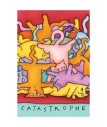 Toland Home Garden 109785 Catastrophe Cat Flag 28x40 Inch Double Sided f... - £54.50 GBP