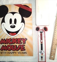 Vintage Disney Colibri Mickey &amp; Co Pen In Case New w/ Book! - $58.41