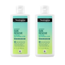 2pk Neutrogena Sun Rescue After sunburn Cooling Lotion Aloe Vera Vitamin... - $298.35 MXN