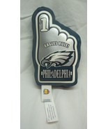 PHILADELPHIA EAGLES #1 HAND &quot;Eagles Rule&quot; NFL FOAM FINGER 6&quot; Plush STUFF... - $20.31 CAD