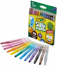 Crayola Silly Scents Twistables Crayons, Sweet Scented Multicolor 12 Count Gift! - £3.68 GBP