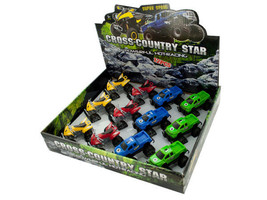 Case of 24 - Cross-Country Star Racer Countertop Display - $81.91